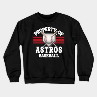 Proud Name Astros Graphic Property Vintage Baseball Crewneck Sweatshirt